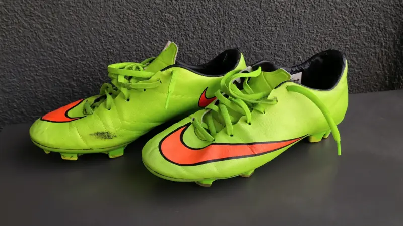 Zapatos de fútbol Nike Mercurial verdes originales - 2