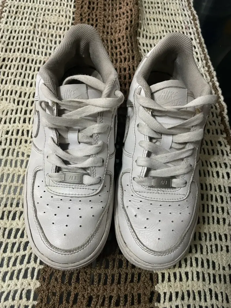 Zapatillas deportivas blancas de cuero - 4