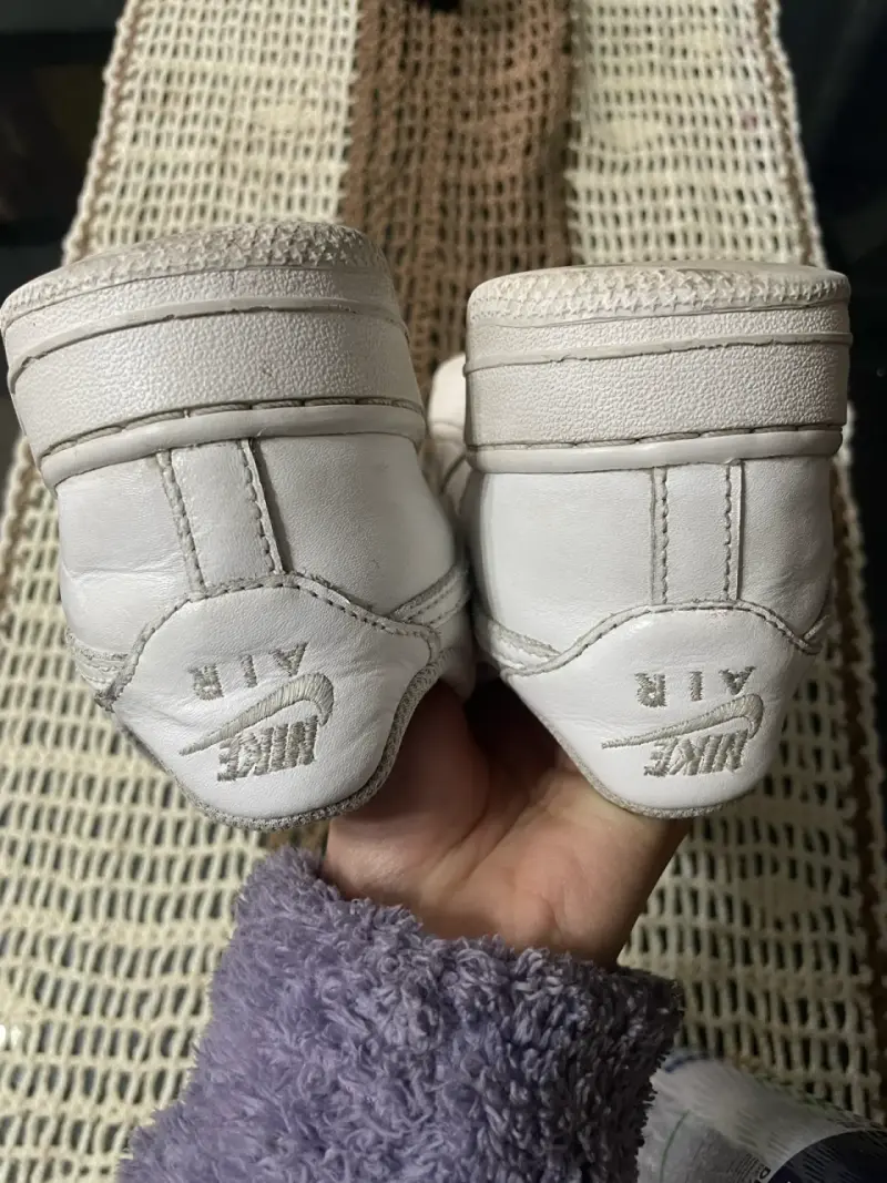 Zapatillas deportivas blancas de cuero - 5