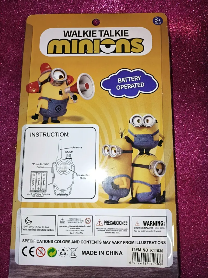 Walkie Talkies Minions para niños - 2