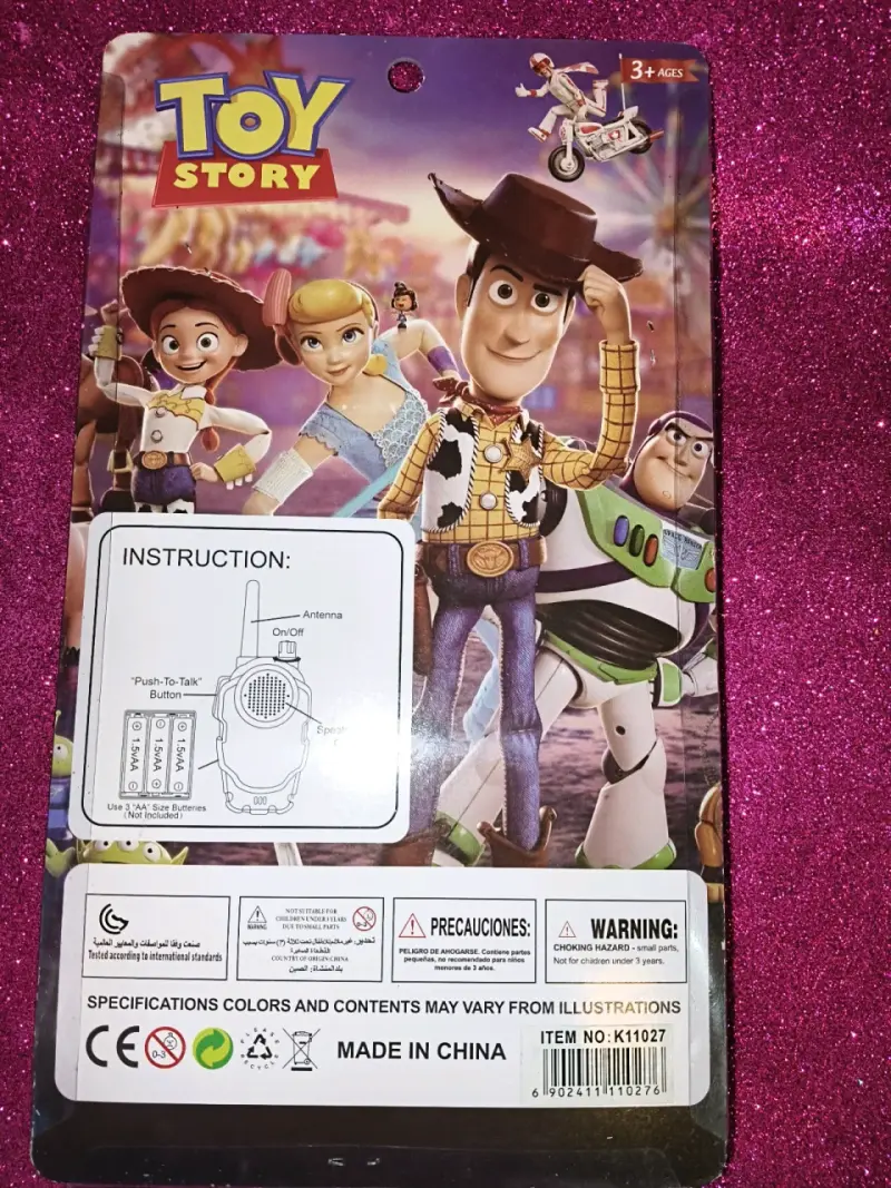 Walkie Talkies Toy Story a pilas - 2