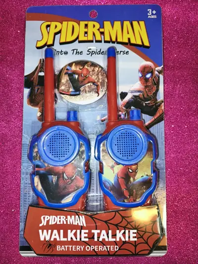Walkie Talkies Spider-Man a batería - miniatura 1