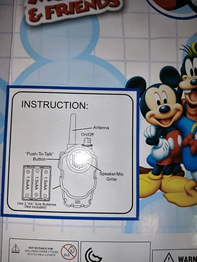 Walkie Talkies Mickey Mouse & Friends - miniatura 3