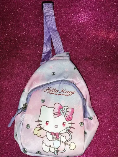Mini mochila Hello Kitty rosa - miniatura 1