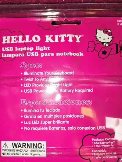 Lámpara USB Hello Kitty para notebook - miniatura 2