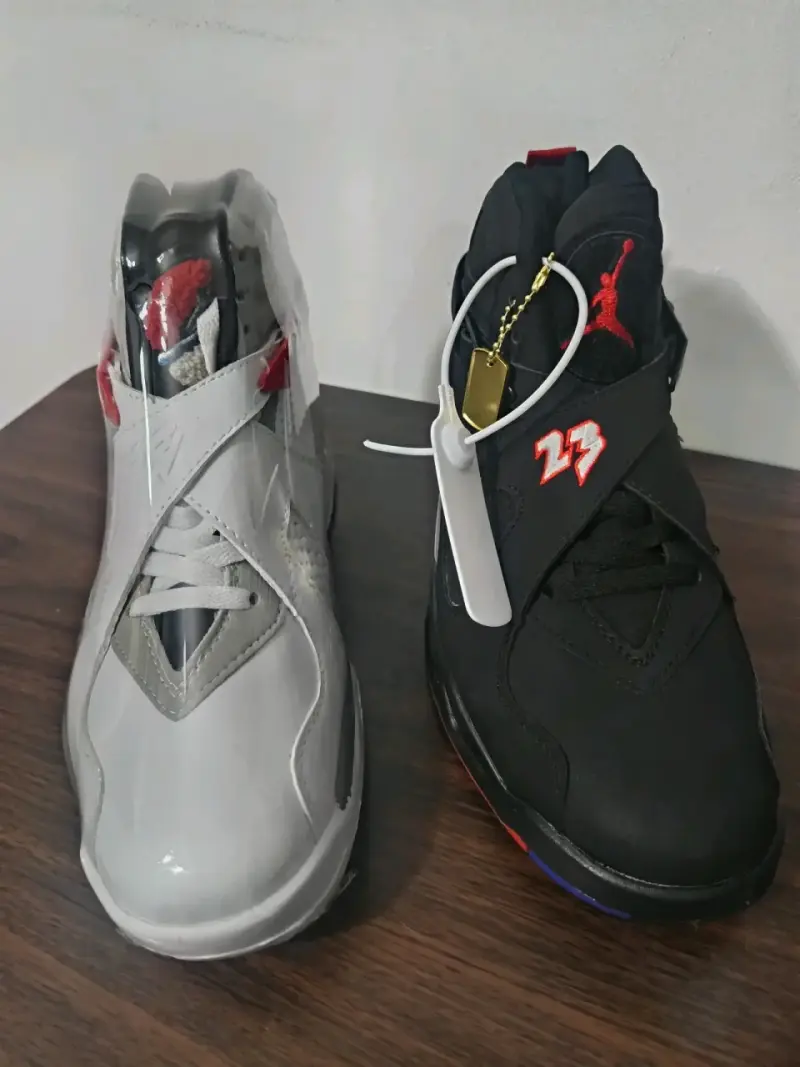 Zapatillas deportivas negras y grises - 3