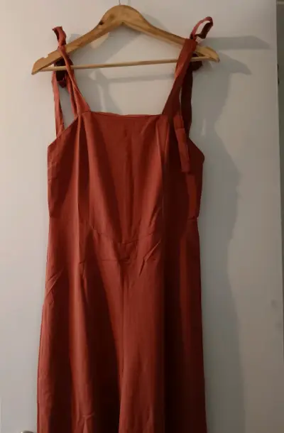 Mono anaranjado con tirantes talla M - miniatura 2