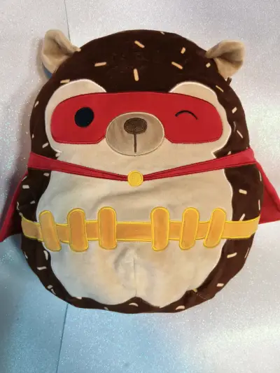 Cojín peluche erizo superhéroe - miniatura 1