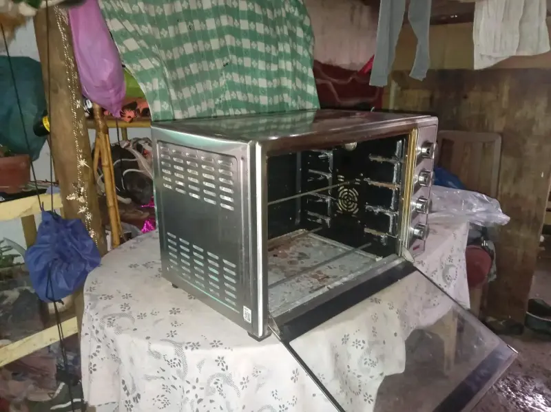 Horno eléctrico de sobremesa usado - 4