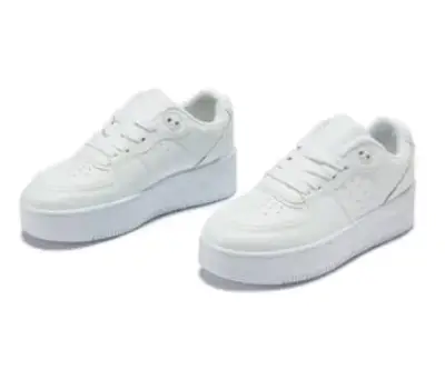 Zapatillas blancas con plataforma - miniatura 4