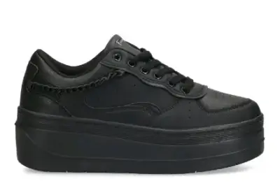 Zapatillas negras con plataforma - miniatura 1