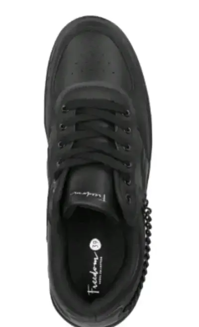Zapatillas negras con plataforma - miniatura 3