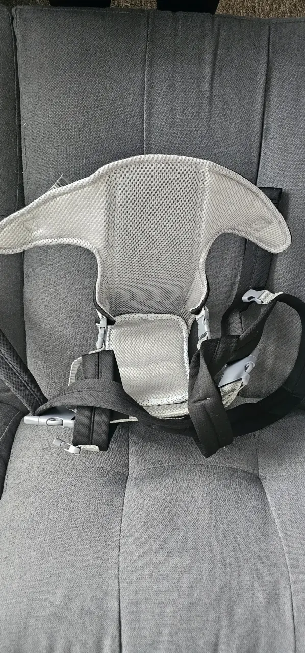 Mochila portabebés ergonómica gris - 3