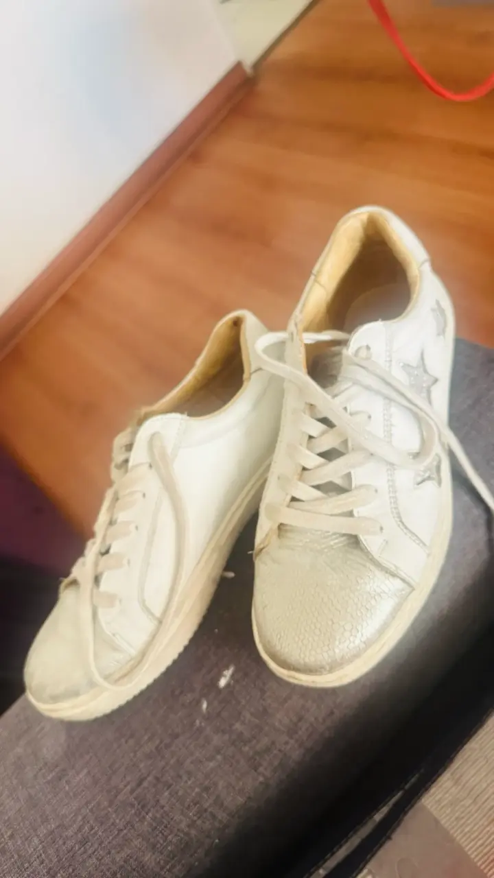 Zapatillas blancas de Cuero - 2