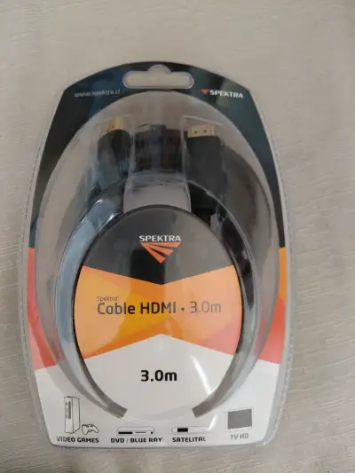 Cable HDMI Spektra 3.0m - miniatura 1