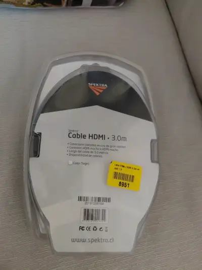 Cable HDMI Spektra 3.0m - miniatura 2