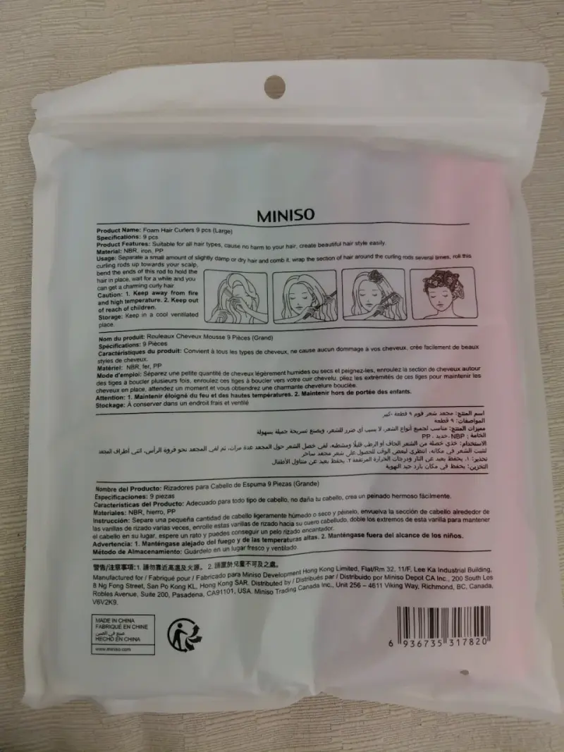 Rulos de espuma para el cabello - 2