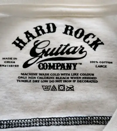 Polera Hard Rock Guitar Company USA - miniatura 2