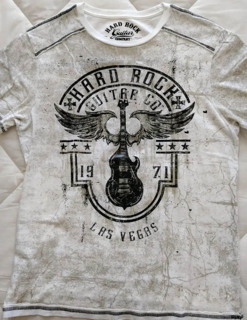 Polera Hard Rock Guitar Company USA - 5