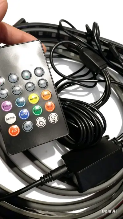Luces LED para chasis de auto con control remoto - miniatura 3