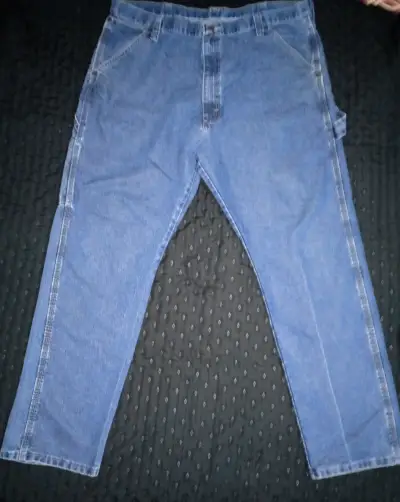 Jeans de mezclilla azul para hombre - miniatura 1