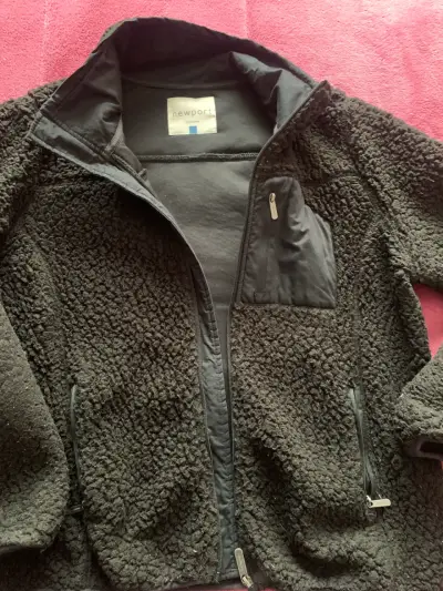 Chaqueta de polar grueso Newport negra - miniatura 3