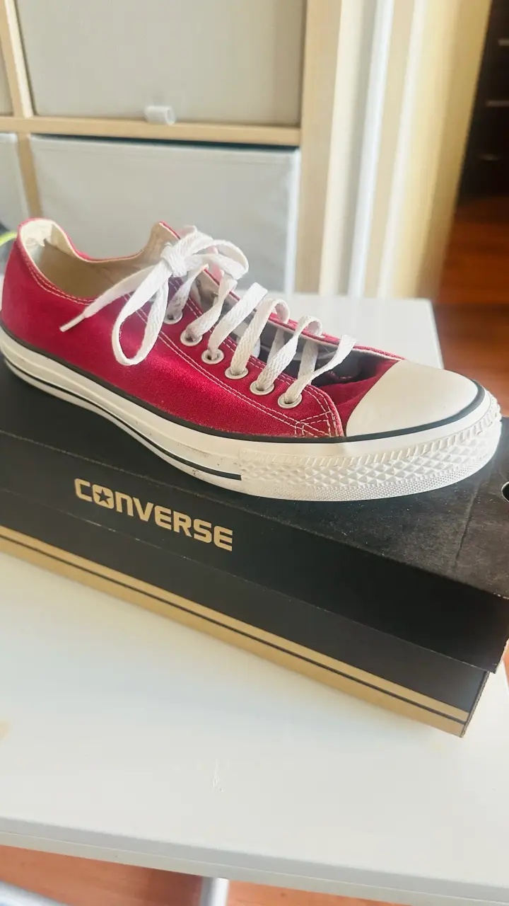 Zapatillas Converse All Star Burdeo - 3
