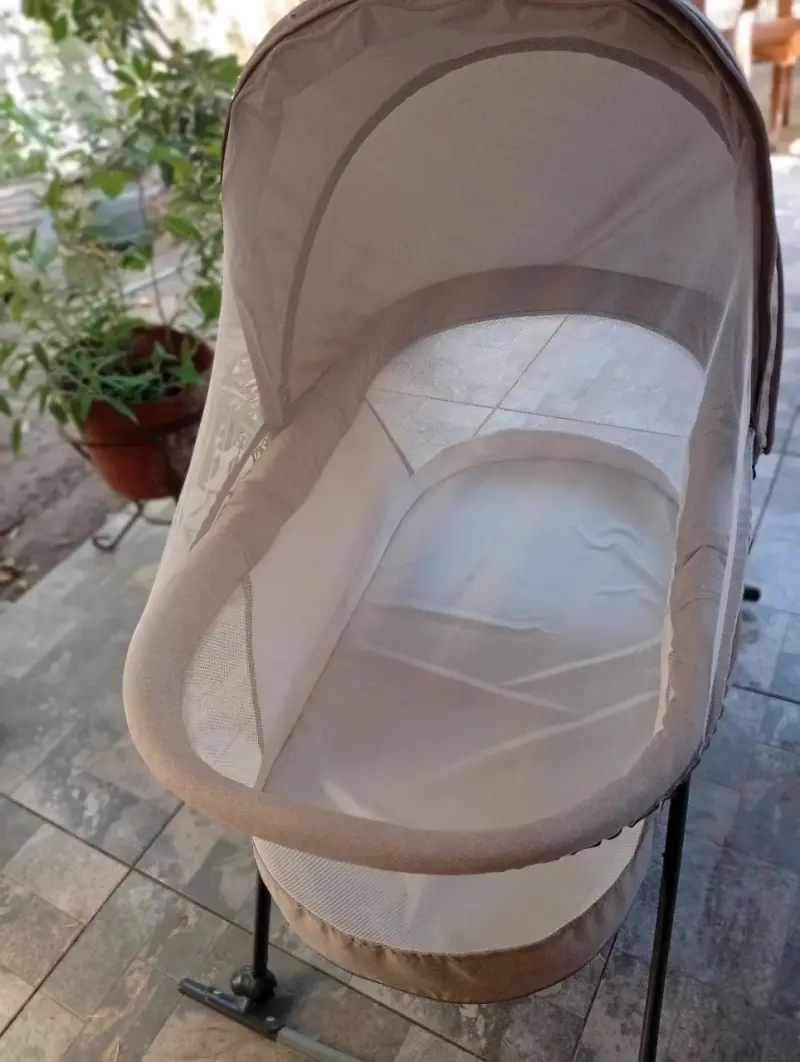 Cuna moisés portátil con mosquitero - 5