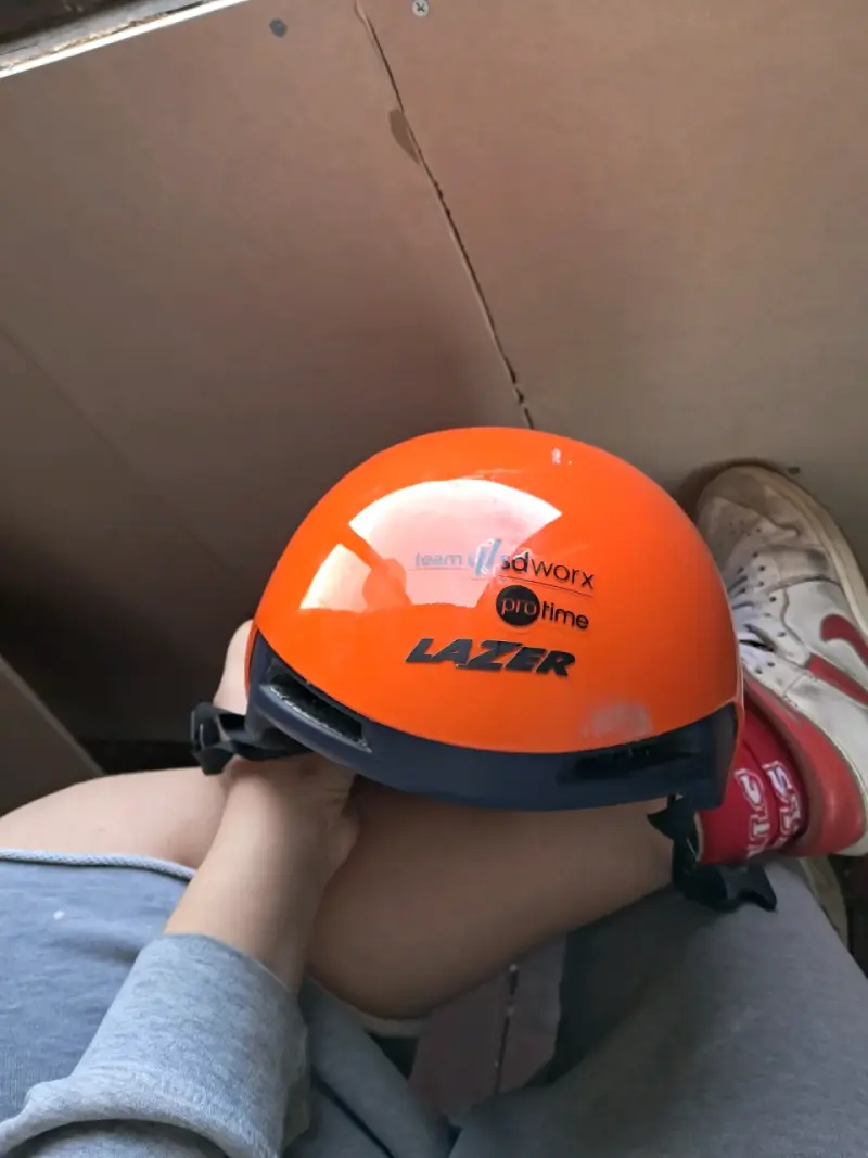 Casco de ciclismo Lazer naranja - 2
