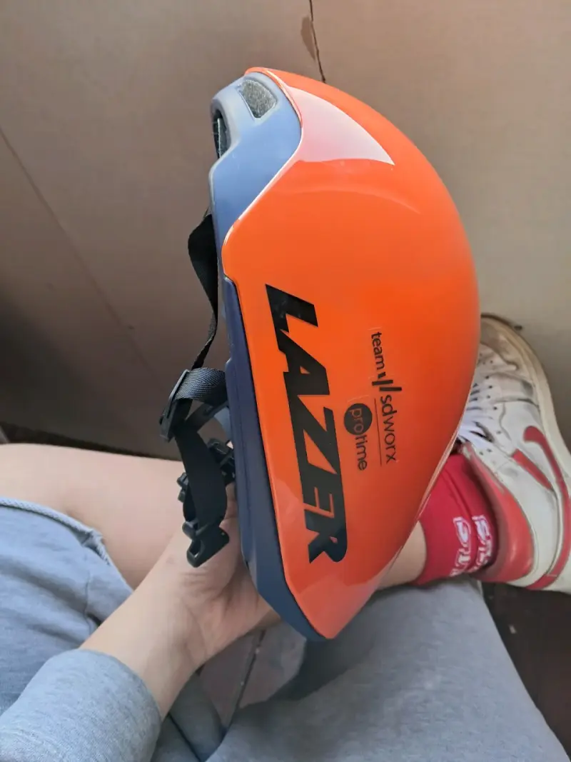 Casco de ciclismo Lazer naranja - 4