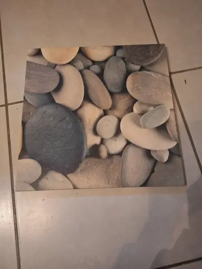 Cuadro decorativo de piedras - miniatura 1