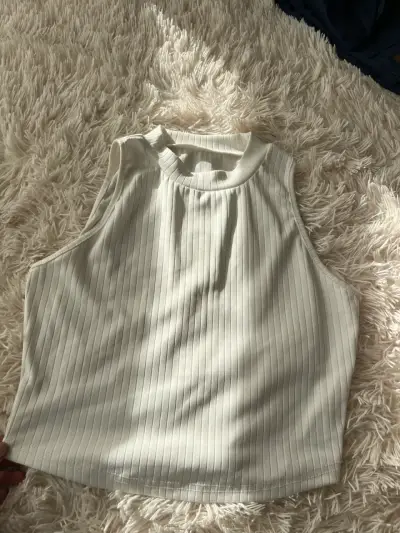 Blusa sin mangas acanalada - miniatura 1