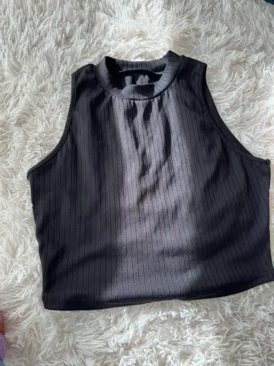 Blusa sin mangas acanalada - miniatura 2