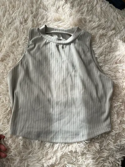 Blusa sin mangas acanalada - miniatura 3