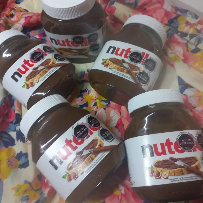 Frascos de Nutella 750g - 6