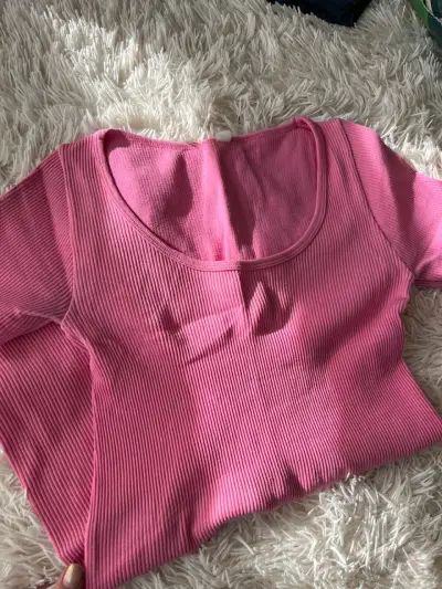 Enterito rosada de canalé para mujer - miniatura 1