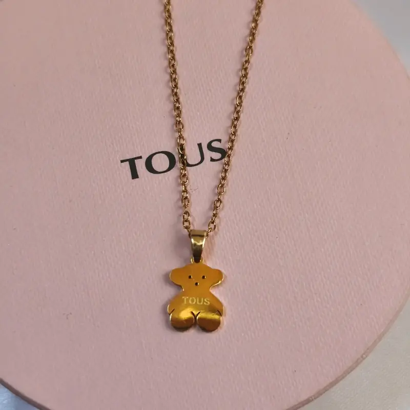 Collar Tous con colgante de oso dorado - 2