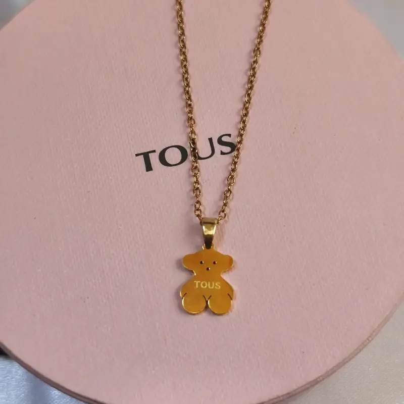 Collar Tous con colgante de oso dorado - 3