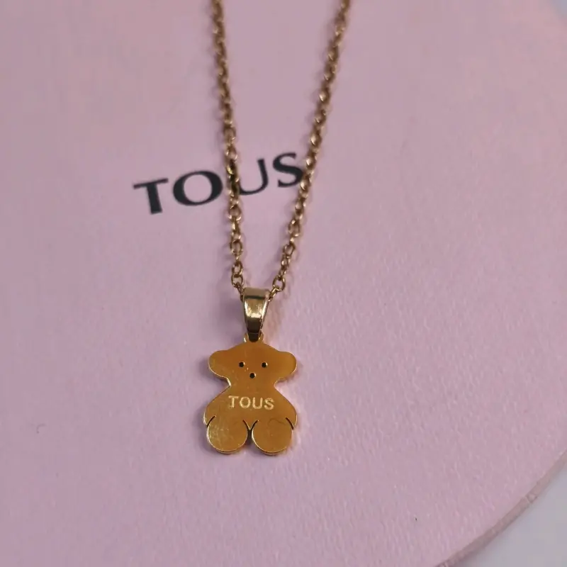 Collar Tous con colgante de oso dorado - 4