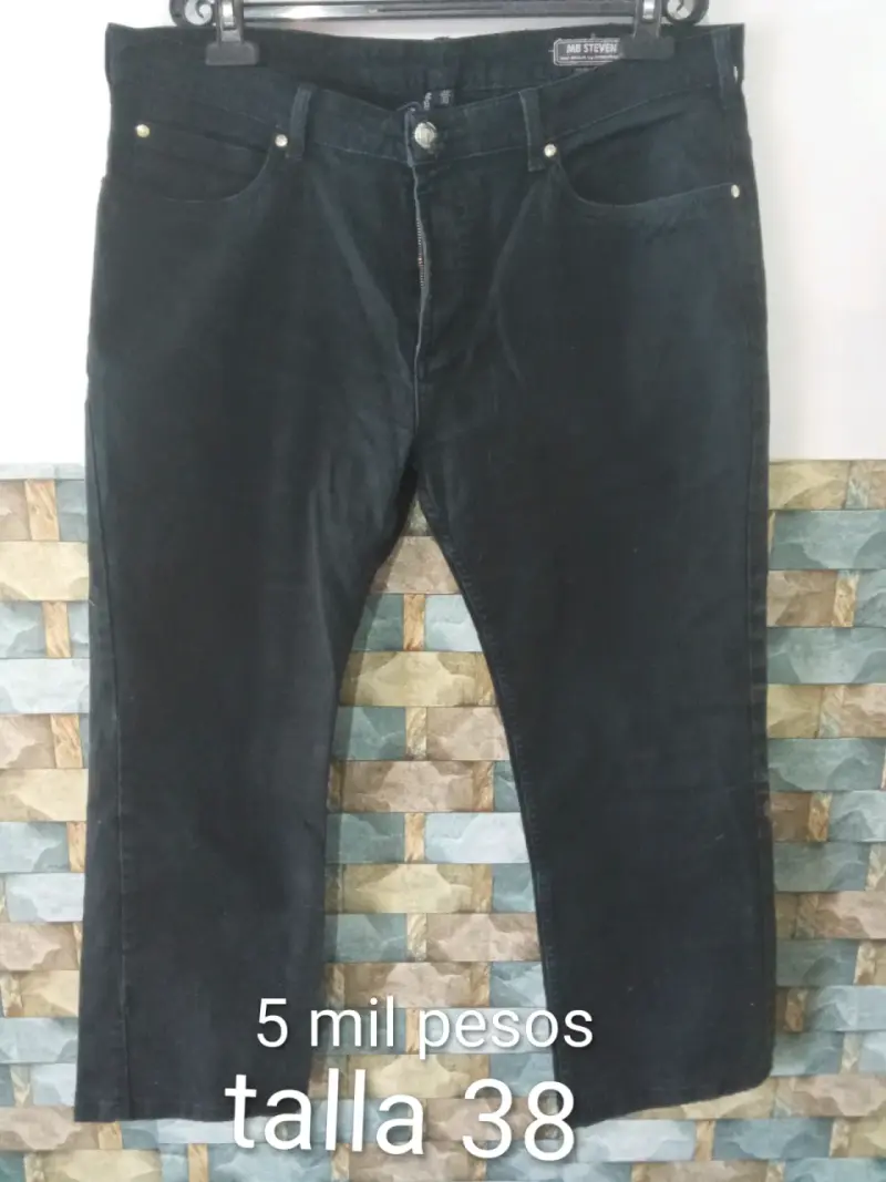 Jeans negros talla 38 - 2