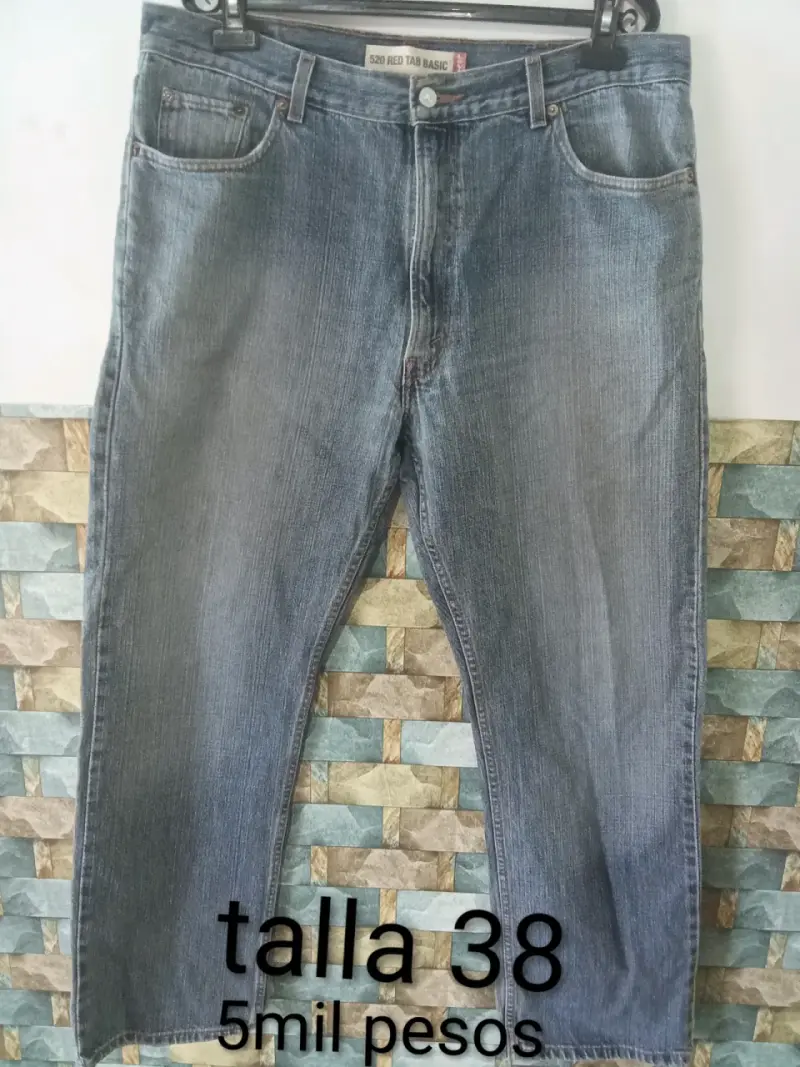 Jeans negros talla 38 - 3