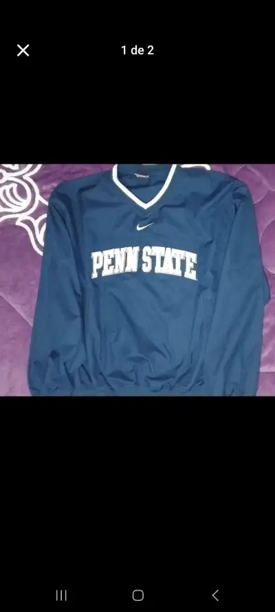 Polerón Nike Penn State azul - miniatura 1