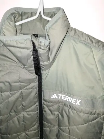 Chaqueta juvenil Adidas Terrex verde para hombre - miniatura 2
