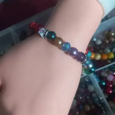 Pulsera de cuentas con ojo turco - miniatura 2