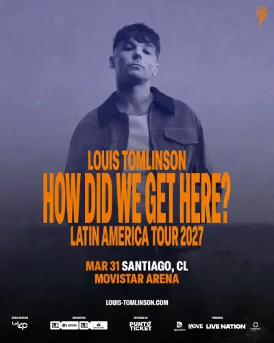 Entradas para Louis Tomlinson Chile concierto 2027 - miniatura 1