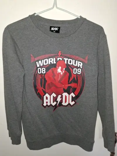 Polerón gris AC/DC World Tour 08/09. Talla 14 - miniatura 1