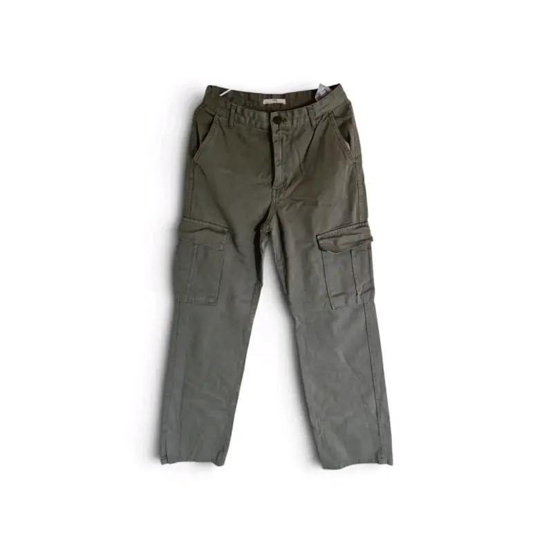 Pantalones cargo verde oliva para mujer