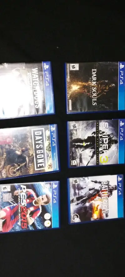 Consola PS4 con juegos incluidos + a - miniatura 3