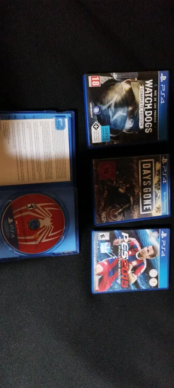 Consola PS4 con juegos incluidos + a - 4