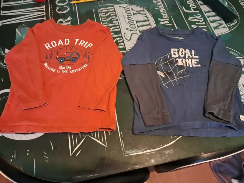 Pack de poleras manga larga para niños